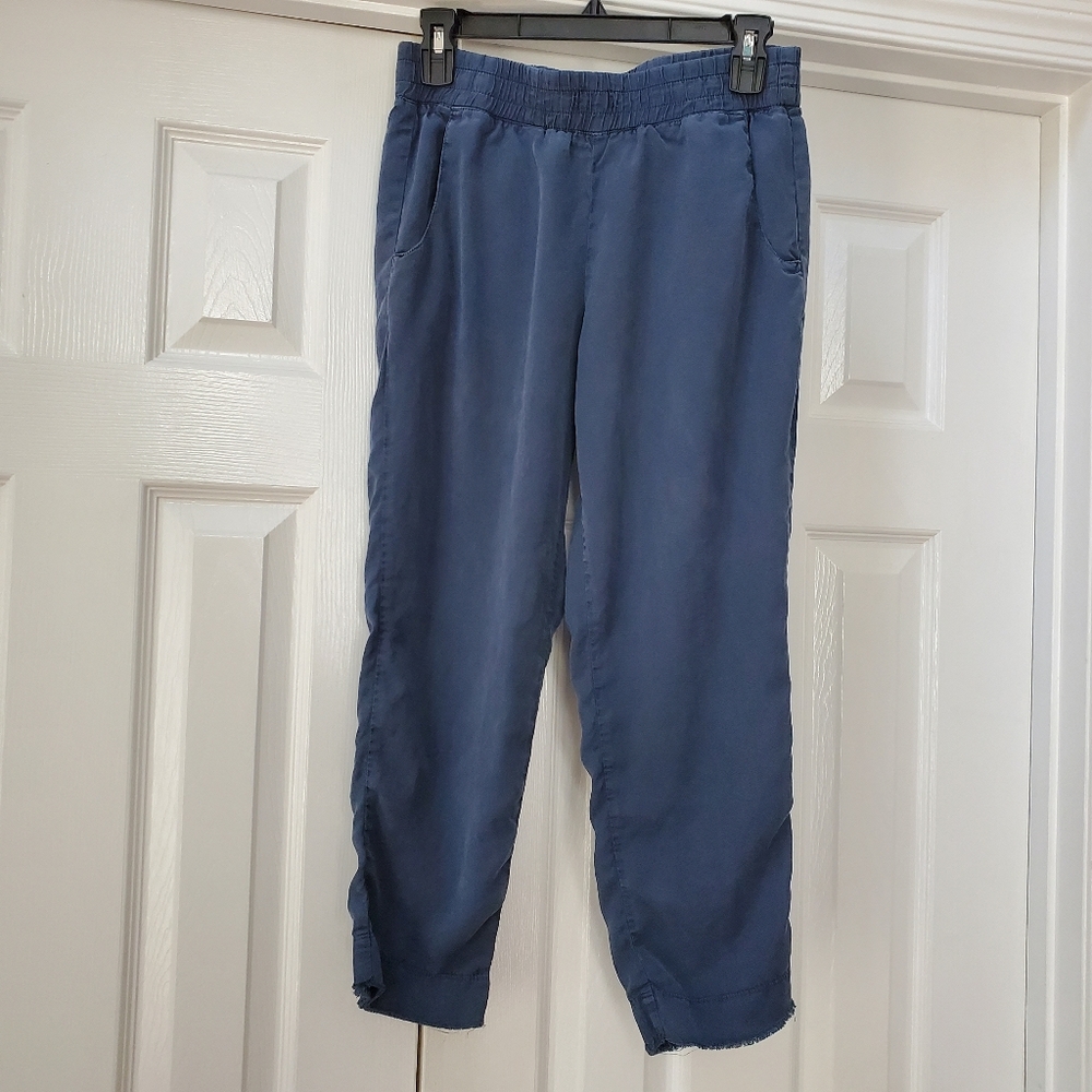 Bella Dahl Navy Blue Cropped Pants SMALL